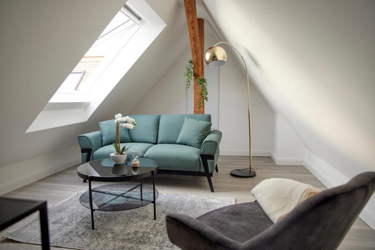 Schlossberg Residences - Xxl-Design-Apartment Mit Schlossblick Fuer Bis Zu 12 Personen Σβέτζινγκεν Εξωτερικό φωτογραφία